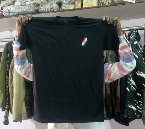 Mens Half Sleeve Camouflage Military T Shirt