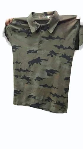 Camouflage Military T Shirt