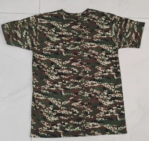 Camouflage Military T Shirt
