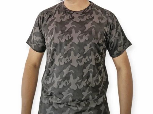 Men Half Sleeves Limited camouflage t shirt
