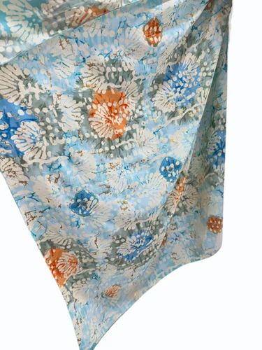 Printed Ladies Silk Kasturi Scarf