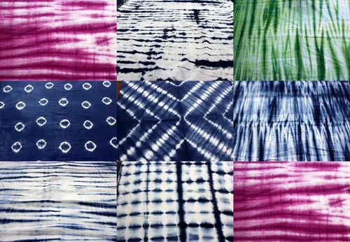 Printed Casual Wear Wholesaler Hand Tie And Dye Cotton Fabric, GSM: 50-100