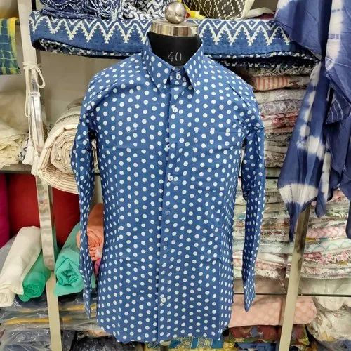 M-42 Men Handmade Pure Cotton Shirt, Full Sleeves, Casual Wear