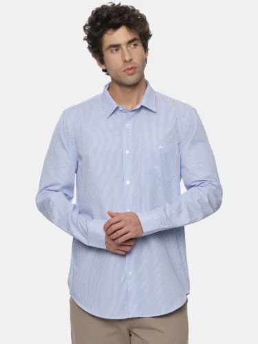 Formal Men Shirts, Cotton, Striped
