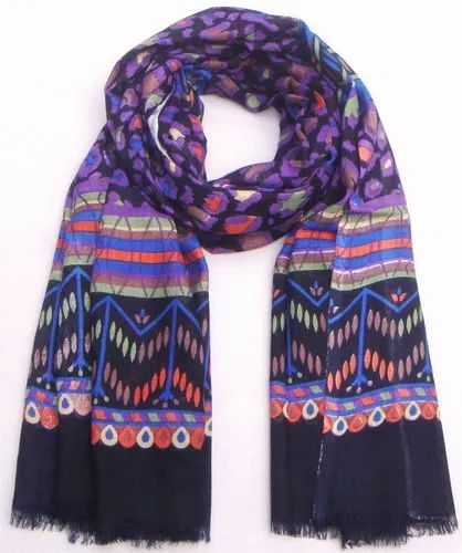 Viscose Rayon Printed Stoles