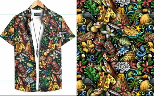 Mens Lycra Shirt Manufacturer, Printed