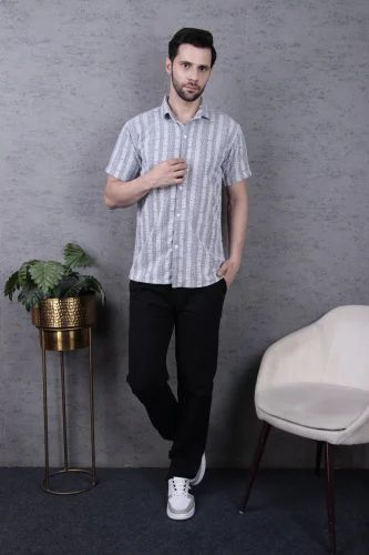 Cotton Lycra Shirts For Men