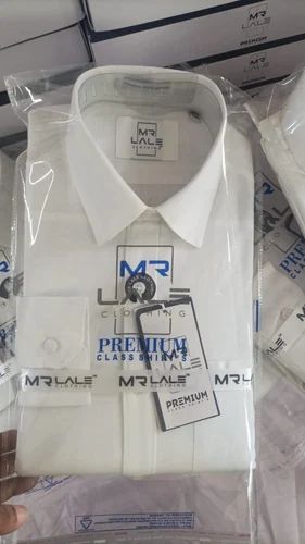 White Dress Shirt, Full Sleeves, Linen