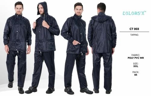 Mens Raincoat, Polyester PU