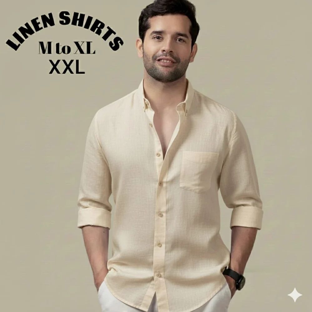 Men Poly Cotton Shirt