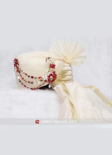 Plain WHITE COLOR TURBAN