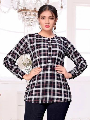 Full Sleeve Girls Casual Shirt