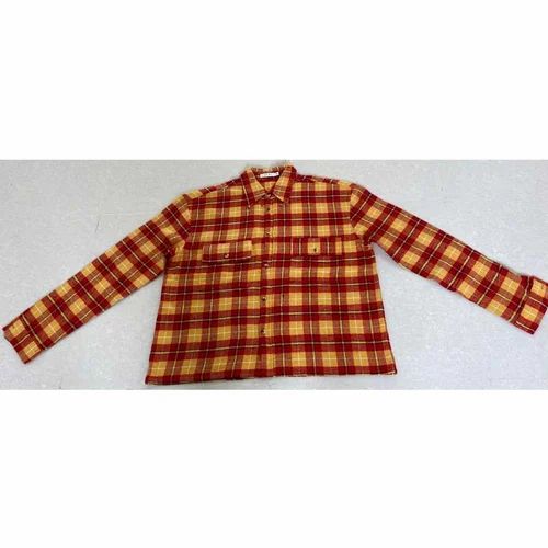 Mens Flannel Shirt, Cotton