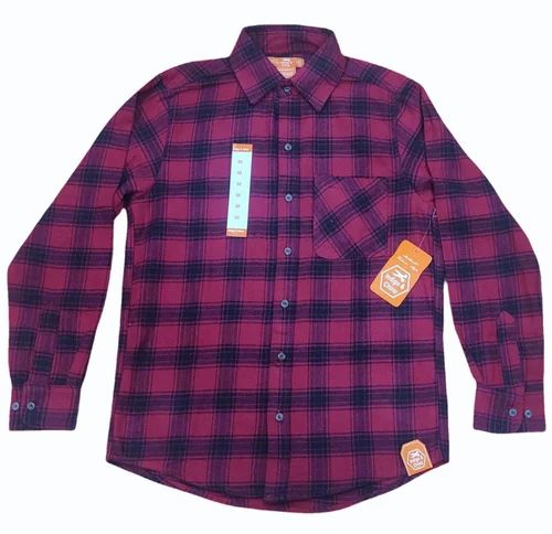 Mens Flannel Shirts, Cotton