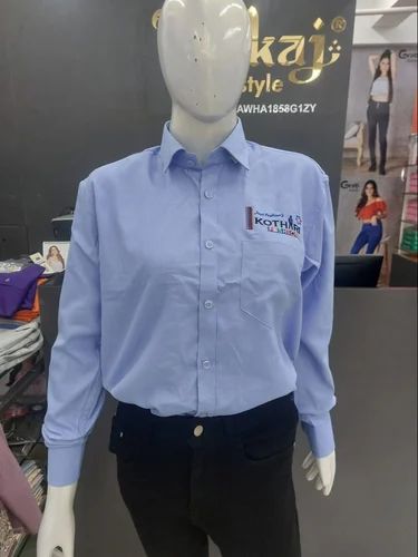 Cotton Plain Shirt