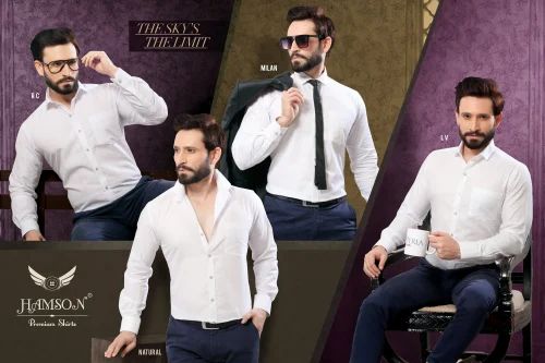 PC COTTON SHIRTS, Formal, Full Sleeves
