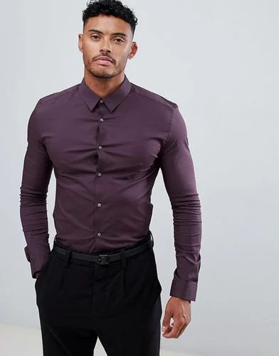 Men Poplin Shirt