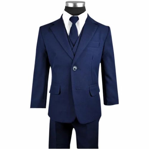 Plain Party Mens Formal Stitched Suit