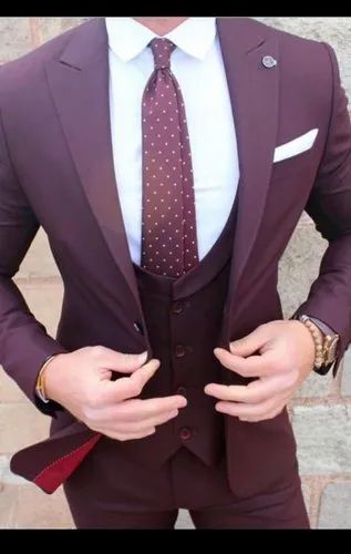 Blended Party Mens Wedding Suit