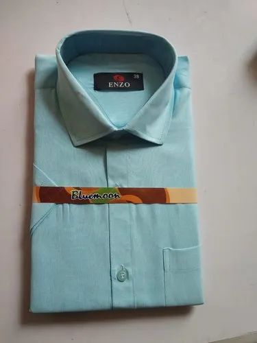 ENZO Plain Men Dress Shirt