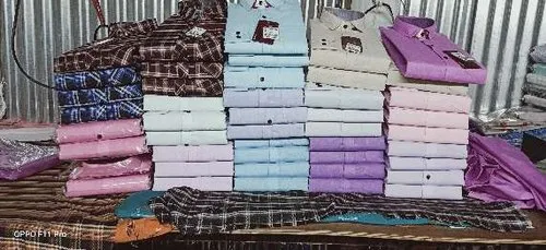 Khadi Plain Men Formal Shirts