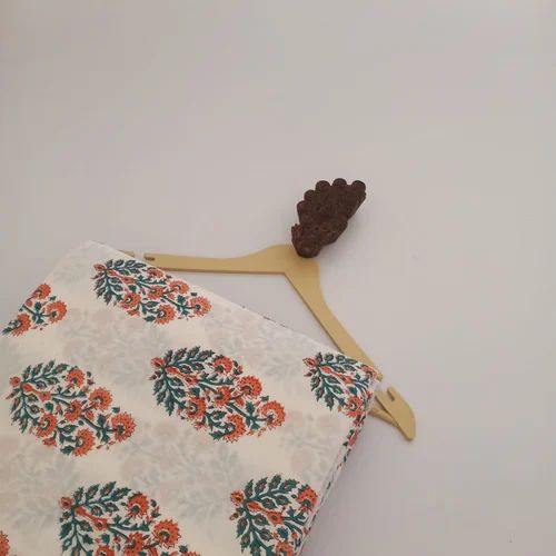 Naturally Dyed Organic Cotton Fabric