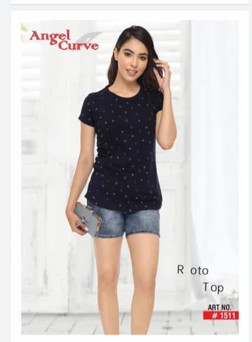 Full Sleeve Women Corporate T Shirt, Casual Wear