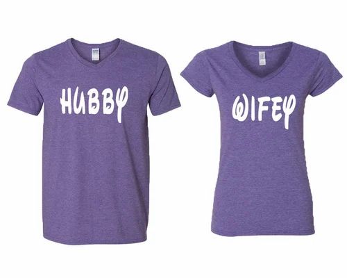 Customized-Cotton Couple T Shirt