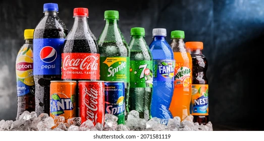 Juices, Soft Drinks, Soups & Mineral Water