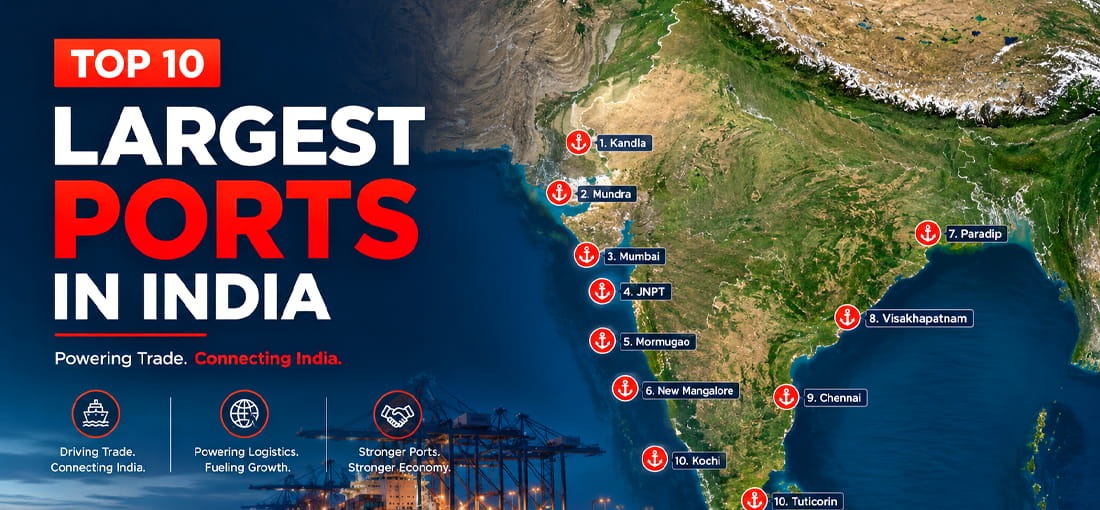 Top 10 Largest Ports in India