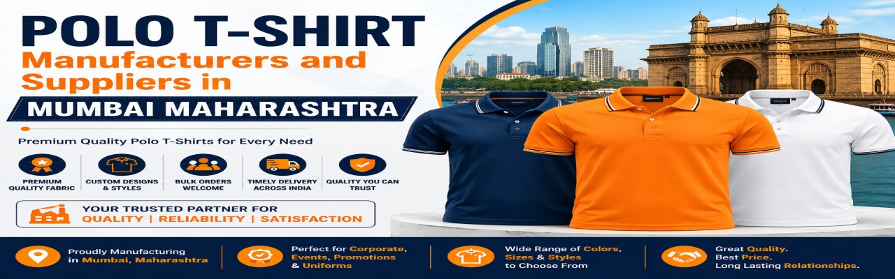 Polo T-Shirt Manufacturers and Suppliers in Mumbai Maharashtra