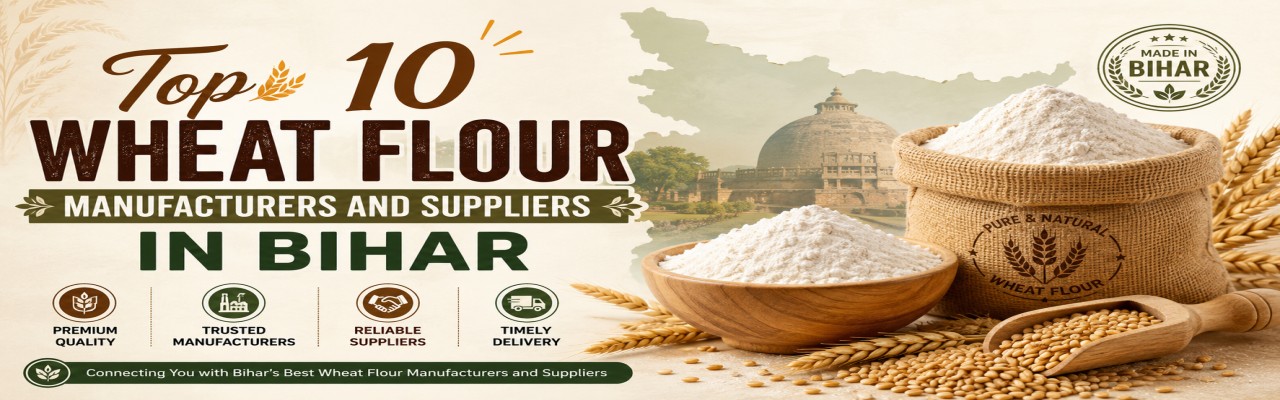 Top 10 Wheat Flour Manufacturers and Suppliers in Bihar, India