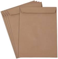 Office Envelopes – A4 Size Brown Kraft Paper