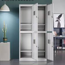 Steel Storage Cabinet – 4 Door Office Organizer