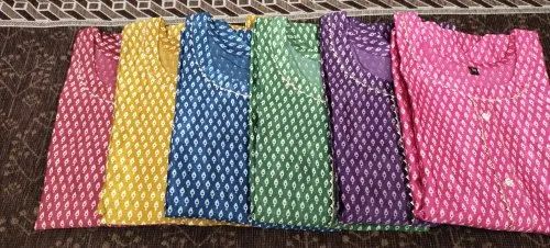 Mashroo Silk Straight Cut Kurti