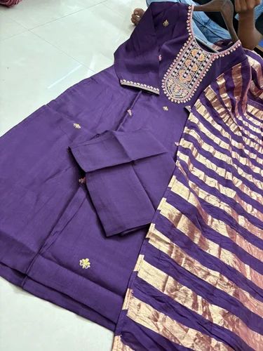 MIX COLOUR Silk Fancy 3 Piece Suit, Straight