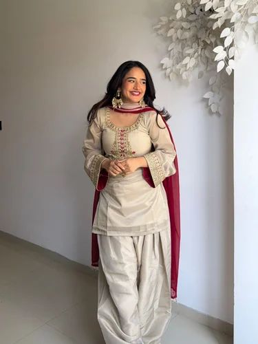 Designer Party Wear Salwar Kameez, Stitched