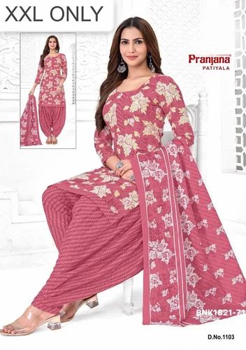 Top Quality Pure Cotton with Printed Design Readymade Kurti-Salwar-Dupatta Set Collection