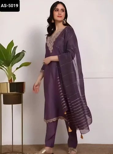 Latest New Designer Ladies Suit, Stitched