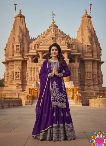 Embroidered A-Line Chinon New Designer Ladies Fancy Kurti, Chinnon