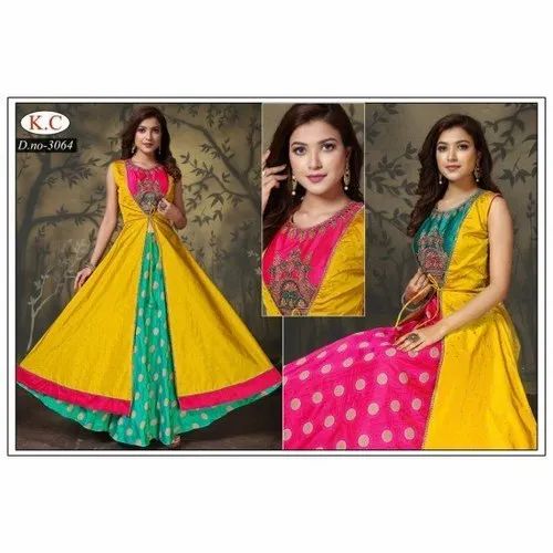 Beautiful Chiffon And Fancy Kurti For Women