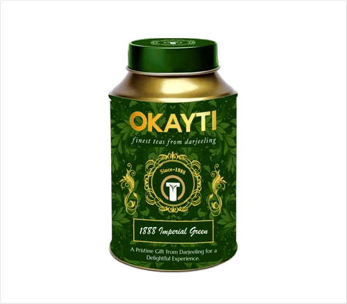 1888 Imperial Organic Darjeeling Green Tea (100g Can)