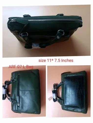 Leather side bags