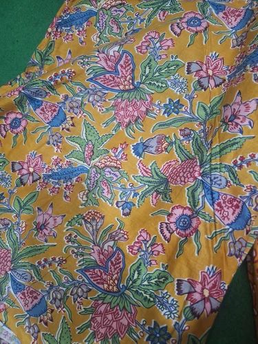 Hand Block Printed Cotton Stole