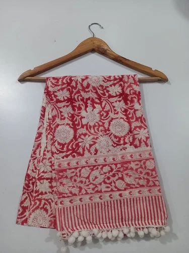 Meera Handicrafts Block Printed Cotton Stole