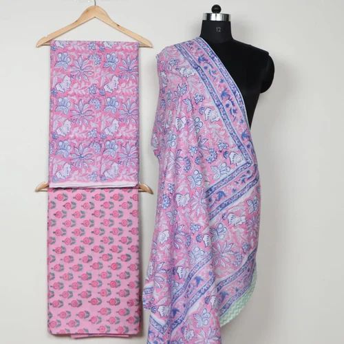 Hand Block Printed Cotton Suits