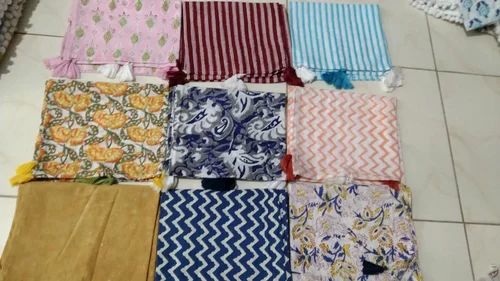 Cotton Block Print Stole
