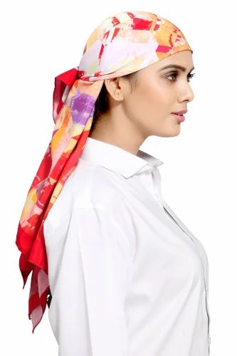 Black Cotton Pashmina Digital Printed Stole