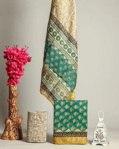 Maheshwari Suit Bagh Print