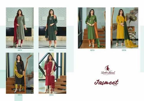 Kurti Pant With Designer Dupatta